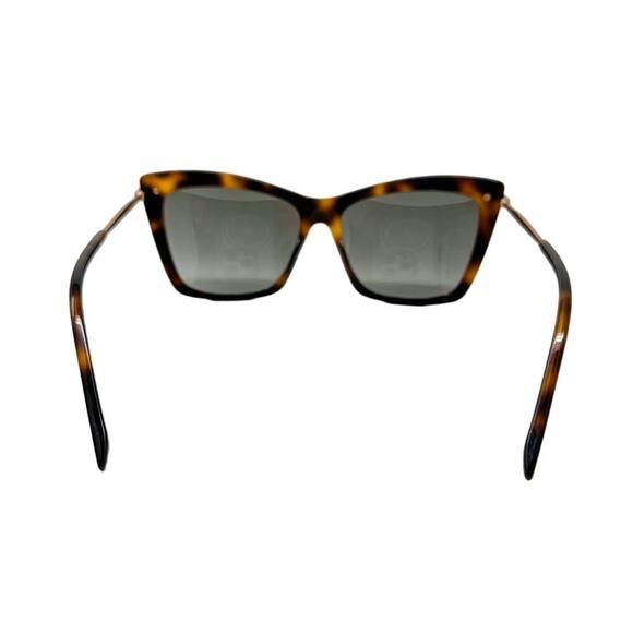 Jimmy Choo Sady Oversized Cat Eye Jeweled Tortoise & Rose Gold Sunglasses + case main image 7